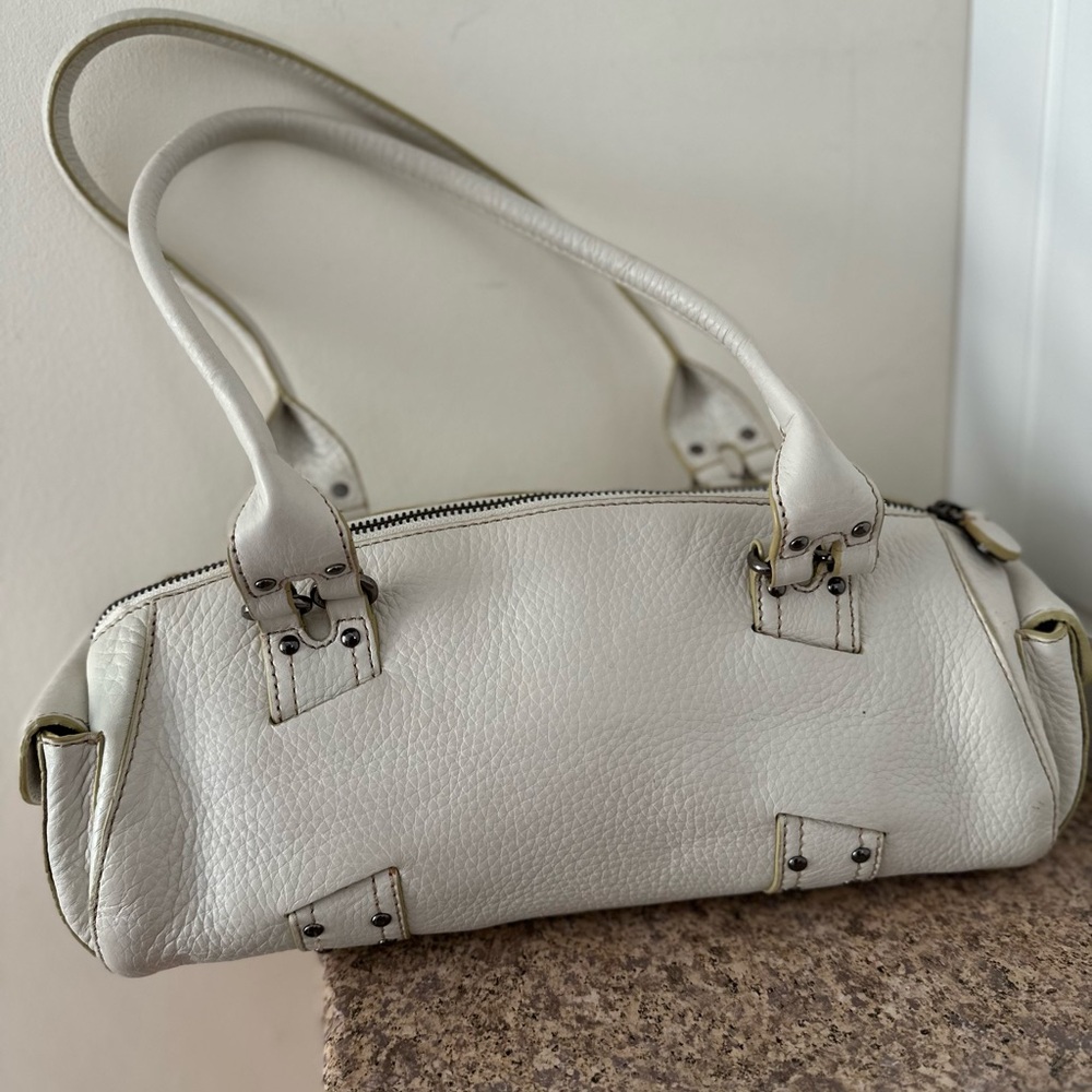 White Cole Haan leather purse